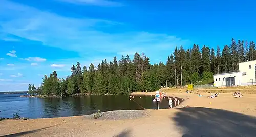 Plage de Kaupinoja.