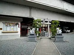 Le sanctuaire Kayashima.