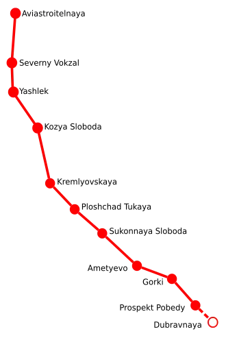 Image illustrative de l’article Métro de Kazan
