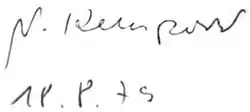 Signature de