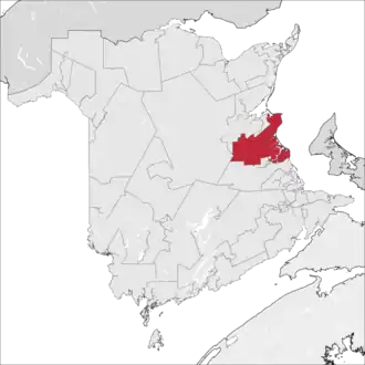 Carte de la circonscription