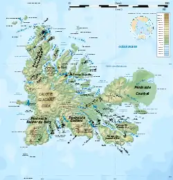 Îles Kerguelen.