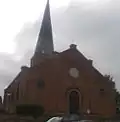 L'église d'Erondegem vue de face