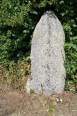 Menhir de Théven.