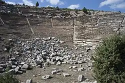 Théâtre vu depuis la scène.