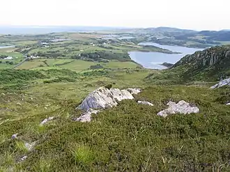 Kindrum Lough depuis Lurgacloughan