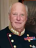 Harald V de Norvège,arrière-arrière-petit-fils de Christian IX.