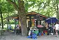 Kiosque sur la Schyrenplatz