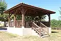 Le kiosque.