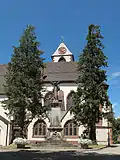 Kirchzarten : l'Église Saint Gall.