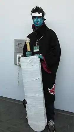 Cosplay de Kisame au :FanimeCon&nbsp;(en) en 2010