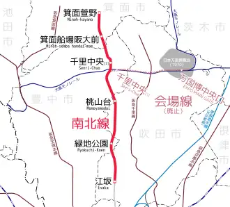 Voir la carte de la ligne.