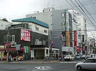 Vue extérieure de la station