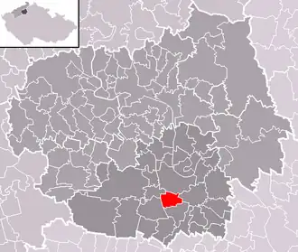 Localisation de Kleneč