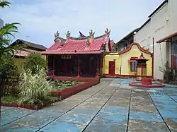 Un temple confucéen à Padang