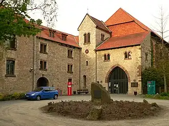 Entrée du centre culturel