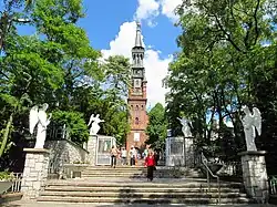 L'église Sainte-Dorothée.