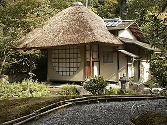 Maison de cérémonie du thé à Kyoto (Japon).