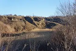 Vestiges des fortifications de Kodak.