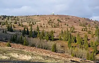 Vue sur le Kojšovská hoľa.