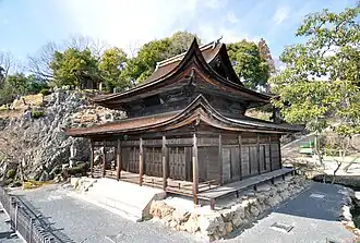 Salle de Kannon (Kannondō) de l'Eihō-ji, préfecture de Gifu, seconde moitié XIVe&nbsp;siècle.