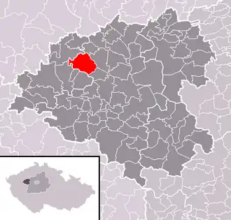 Localisation de Kolešovice