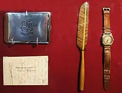 Effets personnels de Yevhen Konovalets.