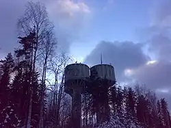 Le château d'eau de Korso.