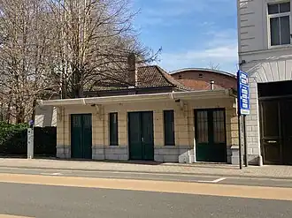 L'aubette du Doorniksewijk à Courtrai en 2017.