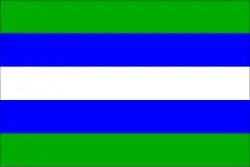 Drapeau de Kostelec nad Vltavou