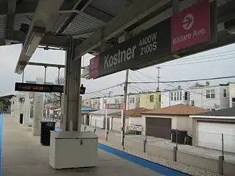 Image illustrative de l’article Kostner (ligne rose du métro de Chicago)