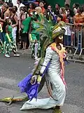 Reine du carnaval de Kourou.