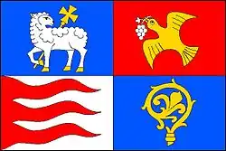 Drapeau de Koválovice-Osíčany