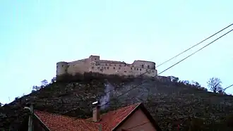 Vue du château fin mars 2012.