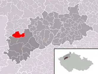 Localisation de Krásný Dvůr