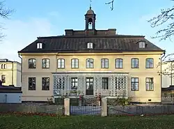 Façade sud du château de Kristineberg (2018).