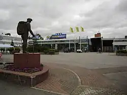 Place du marché de Kuhmo.