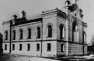 Synagogue, vers 1900.