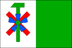 Drapeau de Kunčice pod Ondřejníkem