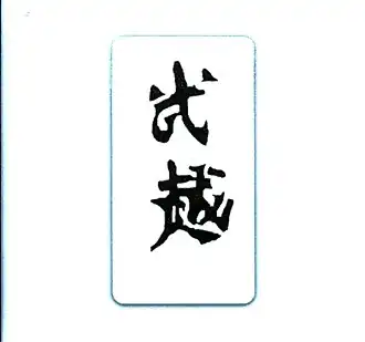Insigne de kimono du Kung-fu Vo Lac Hong