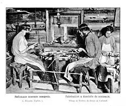 Coutellerie à Pavlovo (district de Gorbatov), 1896