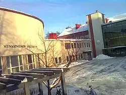 L’école primaire de Munkiniemi.