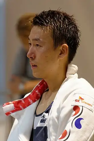 Kweon aux championnats du monde 2013