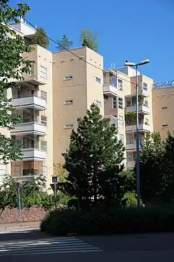 Quartier expérimental de Pasila ouest.