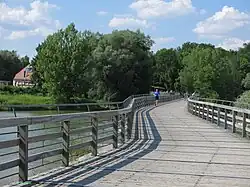 Passerelle en bois Flauchersteg