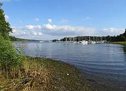 Långgarnsfjärden à Oxnö.