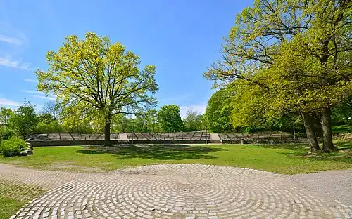 Le théâtre  en plein air.