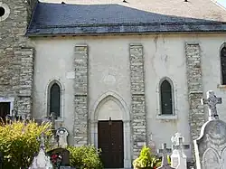 L'entrée de l'église.