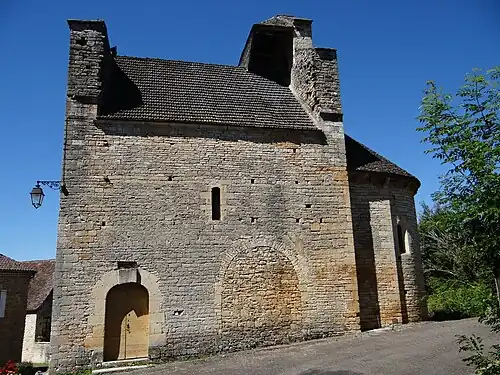 L'église Sainte-Madeleine de Léobard