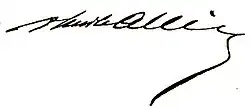 signature d'Émile Allix
